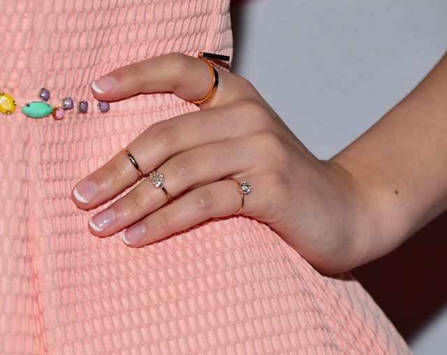 Are French Manicures making a comeback?