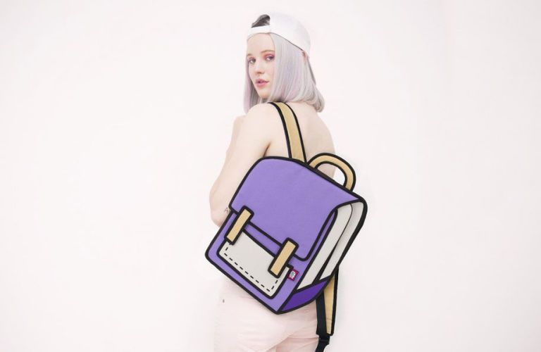Handbags That Cleverly Look Like 2D Cartoons