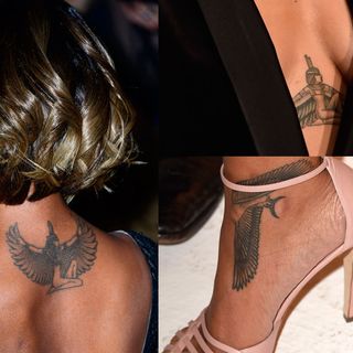Pretty Celebrity Tattoos On Black Skin Tones