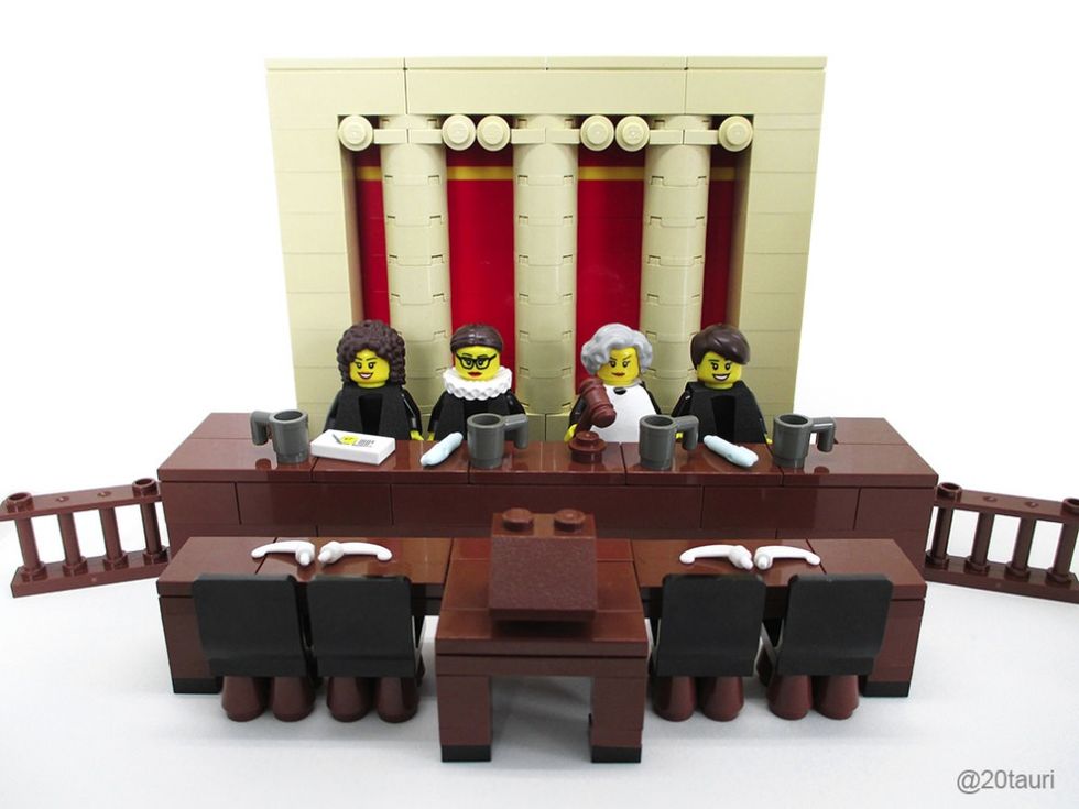 These Lego female judges have been banned