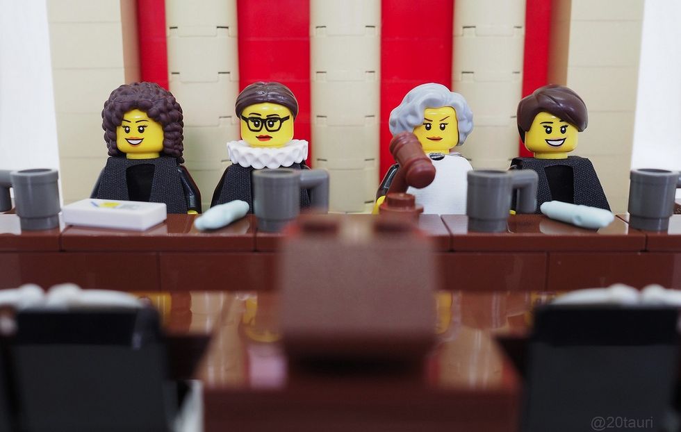 These Lego female judges have been banned