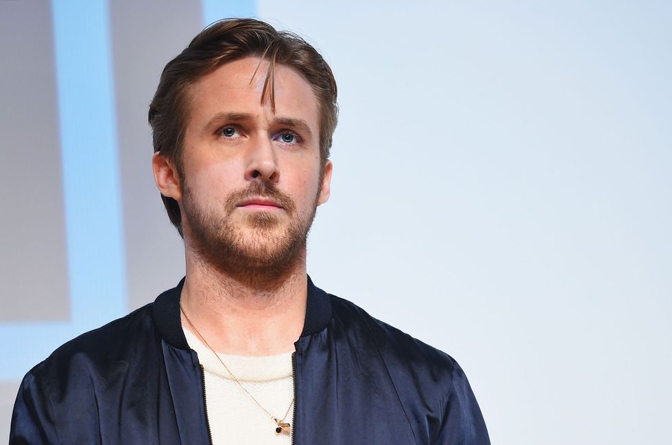Woman interrupts Ryan Gosling's film premiere to propose to her girlfriend