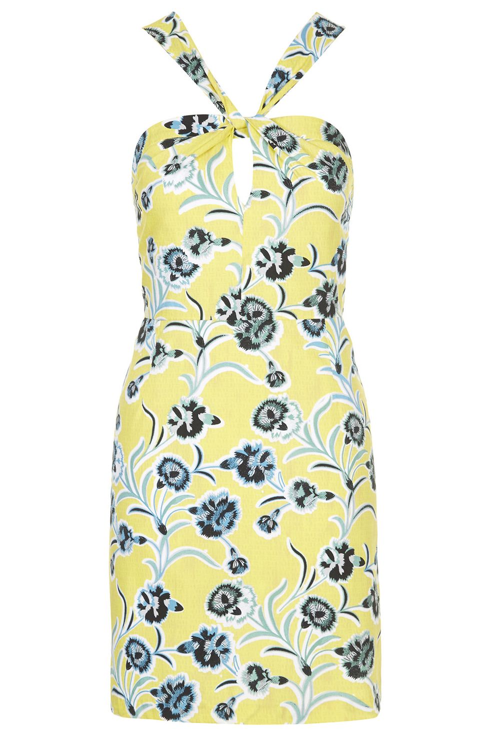 This yellow dress from Topshop will make it feel like summer