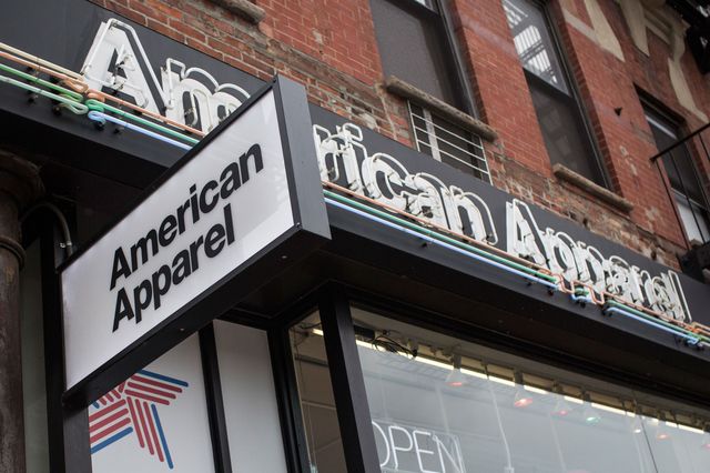 American Apparel shop front