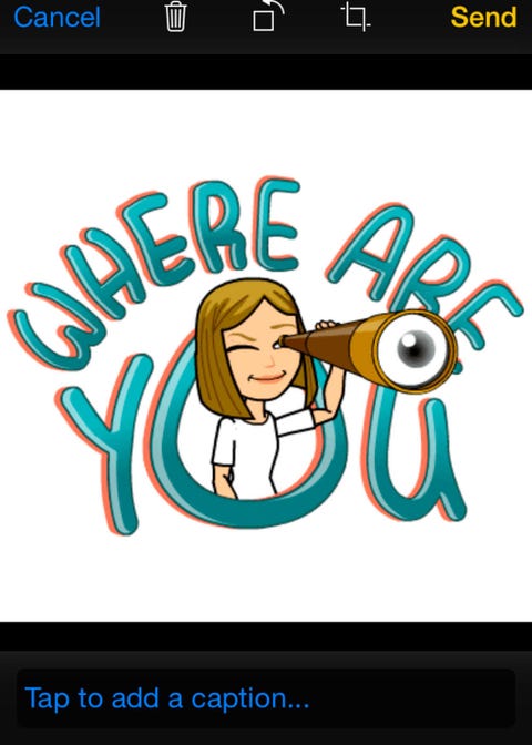 You can now create an emoji of yourself with Bitmoji!