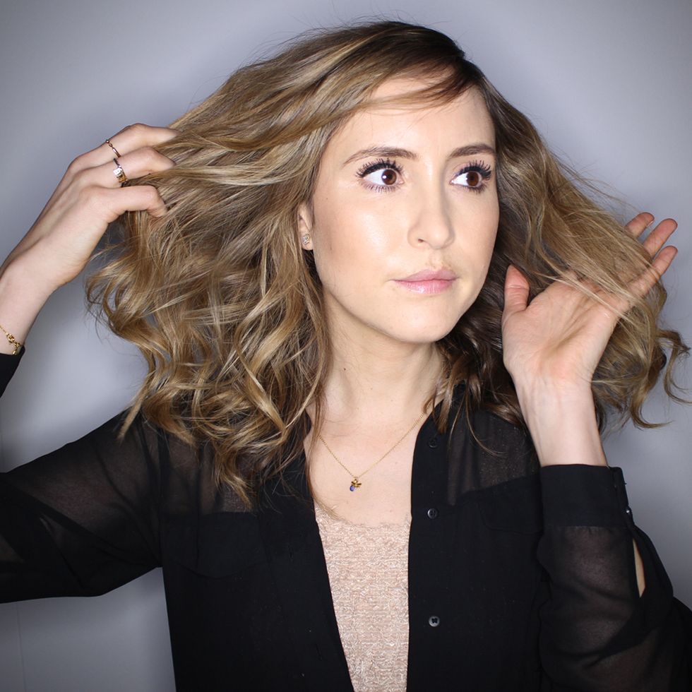 Hair tutorial: how to do 70s waves with faux fringe