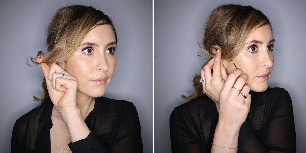 Hair tutorial: how to do 70s waves with faux fringe