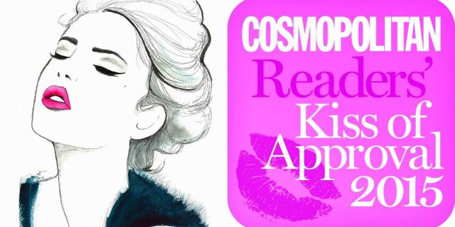 Cosmopolitan Readers' Kiss Of Approval 2015 - for more beauty news visit Cosmopolitan.co.uk