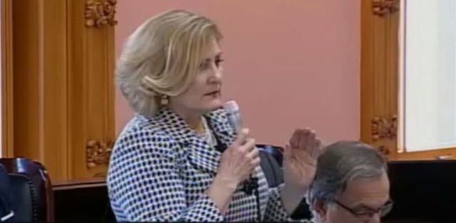 US politician Teresa Fedor laughed at for revealing rape during a debate over abortion