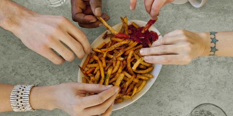 How to eat whatever you want without worrying about it - fries/chips