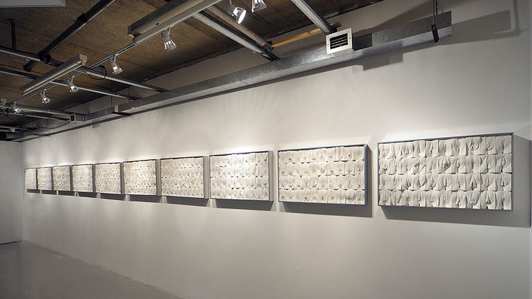 Artist creates 'The Great Wall of Vagina' using moulds of 400 womens' genitals