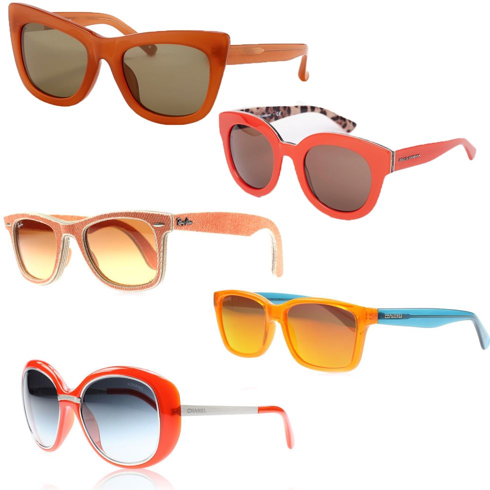 Best orange sunglasses for summer