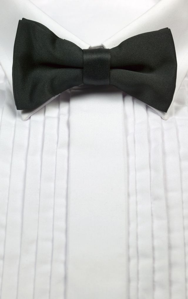 Bow tie and dress shirt