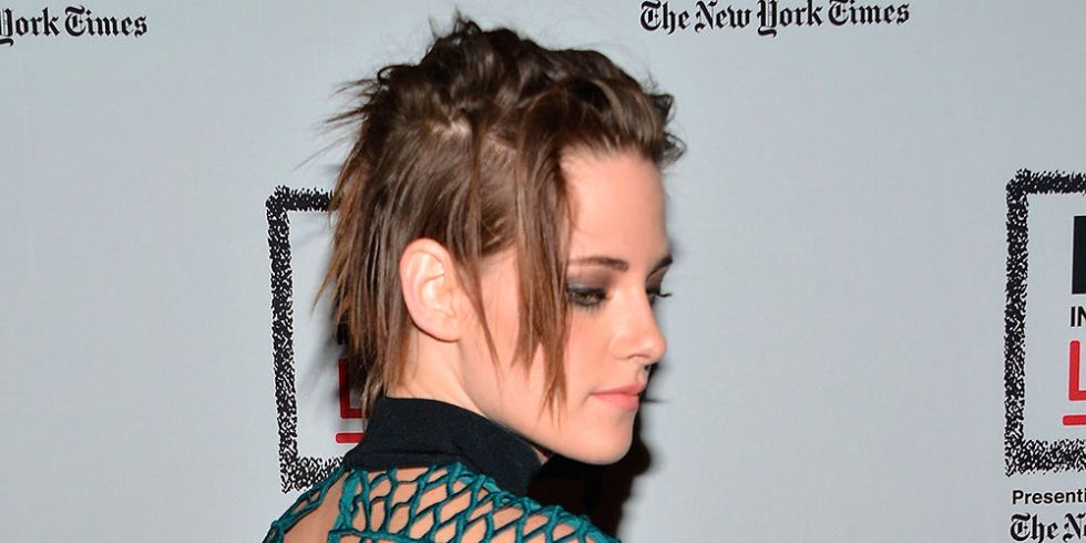 Kristen Stewart gives good grungy hair.