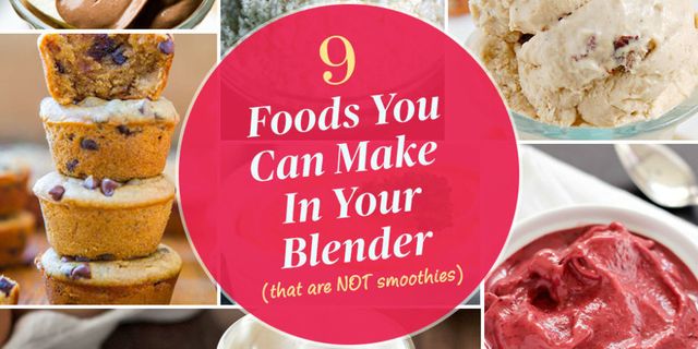 9 meals you can make in a blender