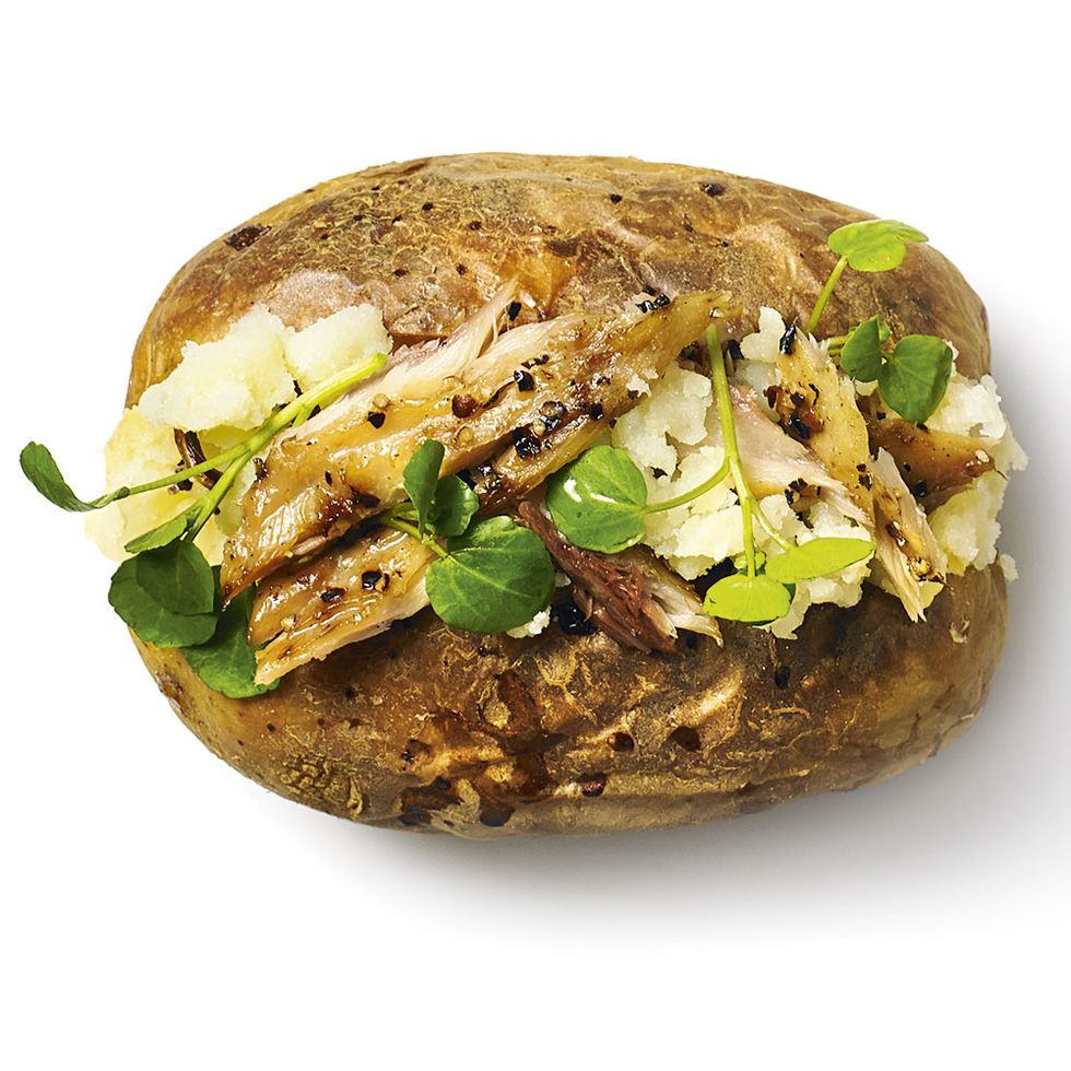 Recipes for how to make a healthy jacket potato
