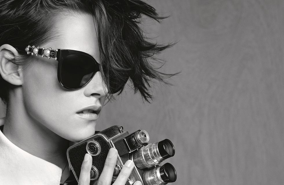 Kristen Stewart models Chanel sunglasses in spring/summer ad campaign