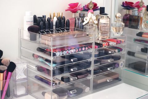 organised beauty products