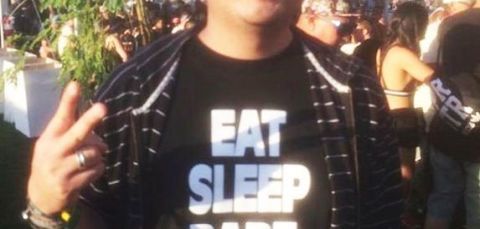 The most disgusting rape tshirt, at Coachella