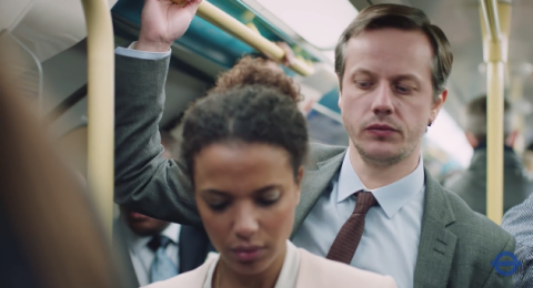 TFL and the police release the report it to stop it video campaign, encouraging people to report sexual harassment and assault on public transport