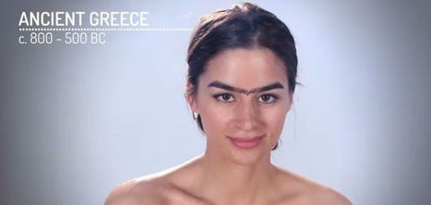 historical makeup standards video
