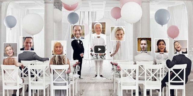 You can now have your wedding online, thanks to IKEA