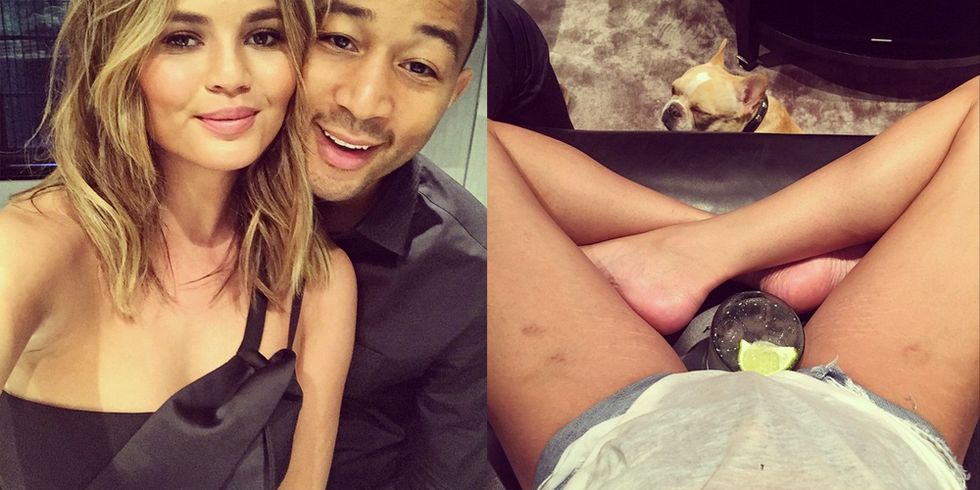 Chrissy Teigen proudly shows off her stretch marks