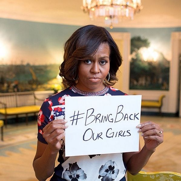 Michelle Obama #BringBackOurGirls