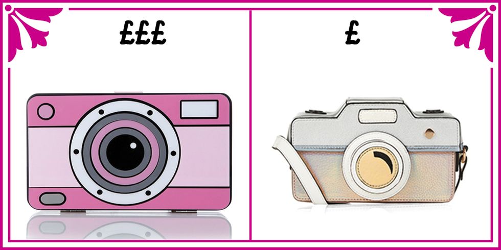 Splurge v steal: designer camera bag v the high street