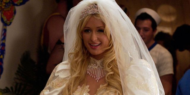 The worst wedding dresses from TV and film: Paris Hilton in the Hottie and the Nottie