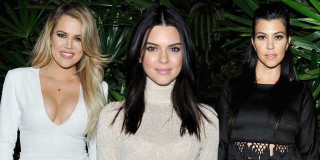 Khloe Kardashian and Kourtney Kardashian support sister Kendall Jenner at #mycalvins launch