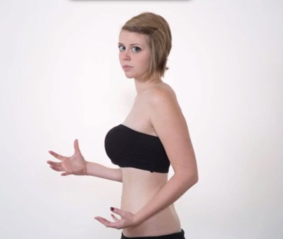 This woman digitally moulded her body like clay