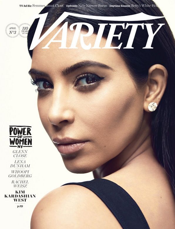 Kim Kardashian for Variety Magazine