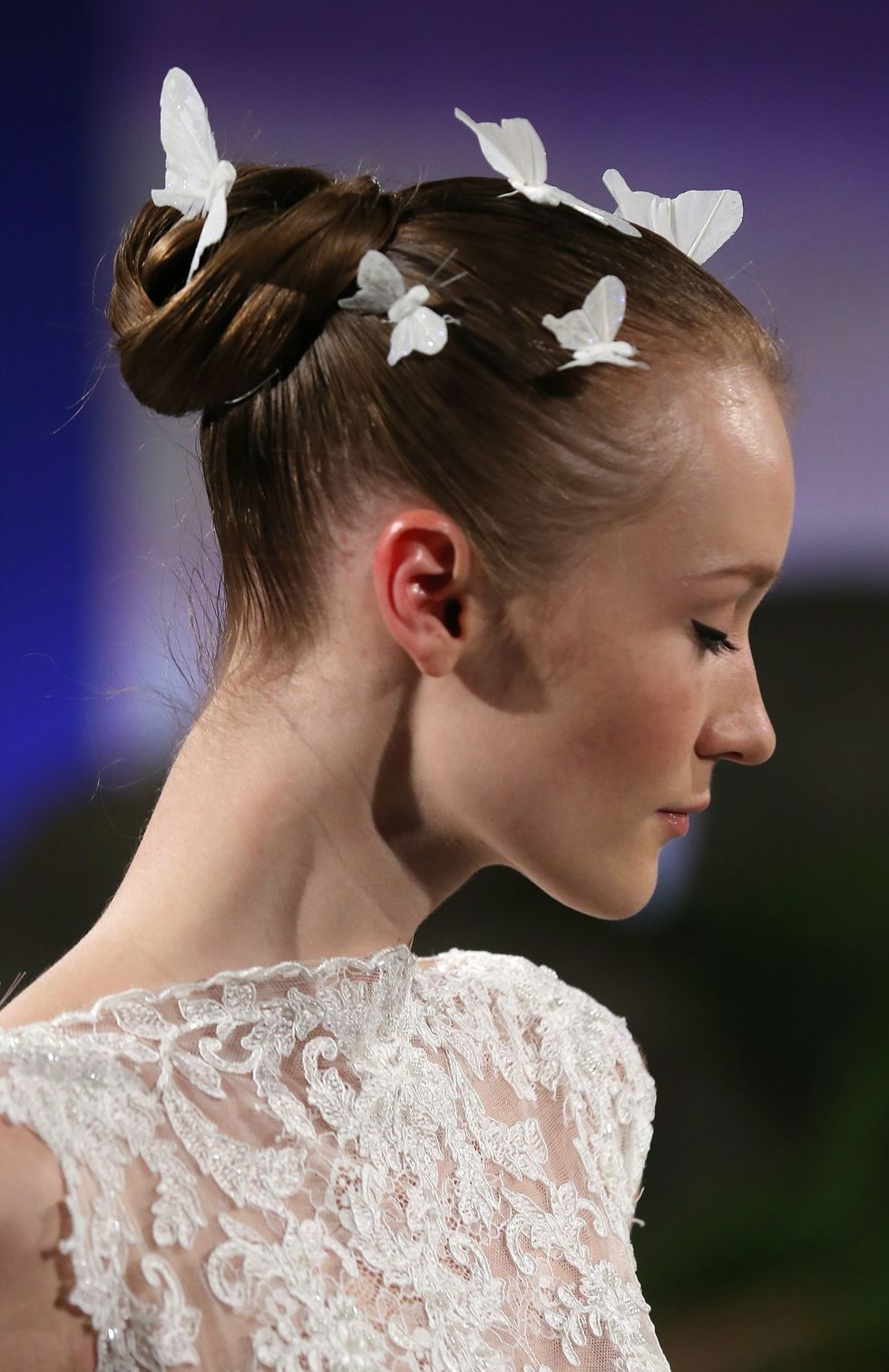 Beautiful hairstyles from Bridal Fashion Week