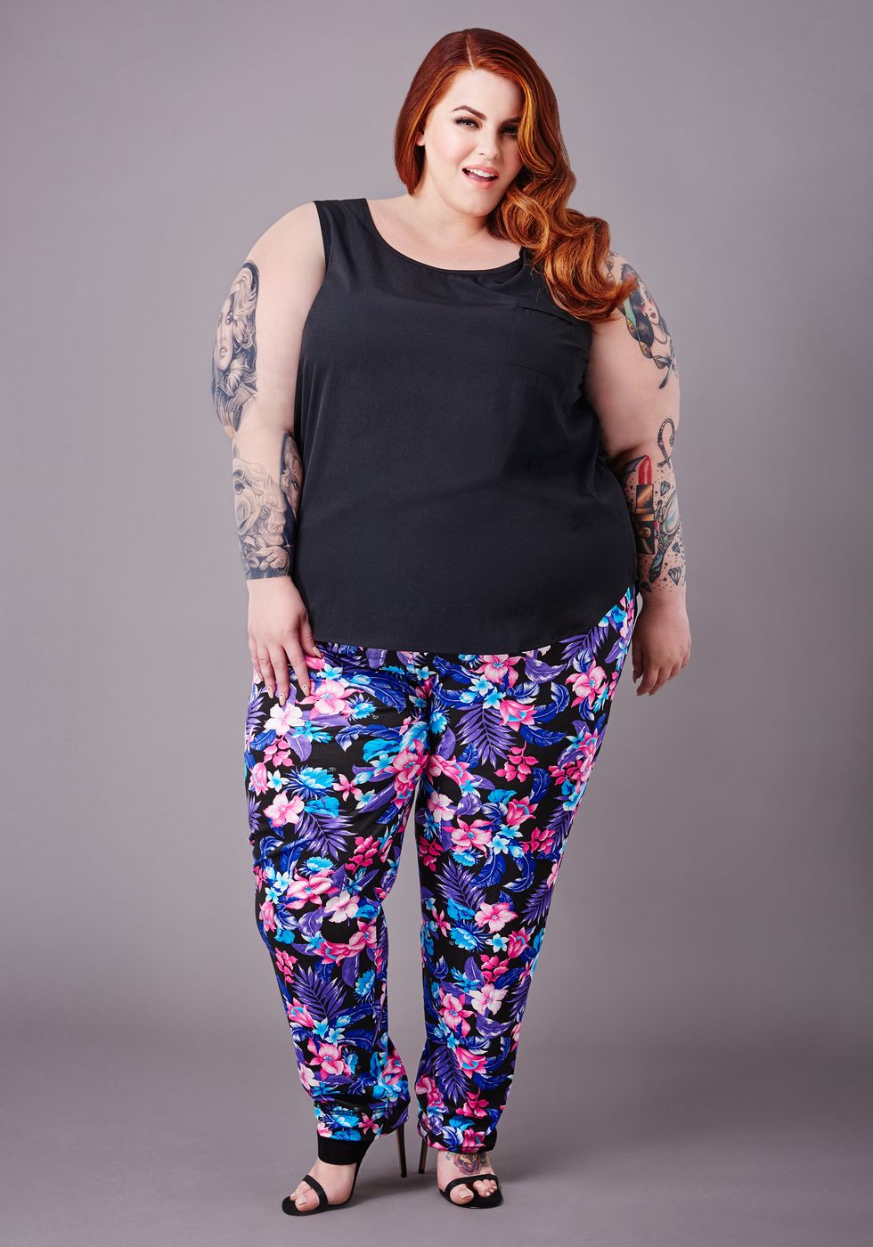 Tess Holliday modelling Yours Clothing's SS15 range