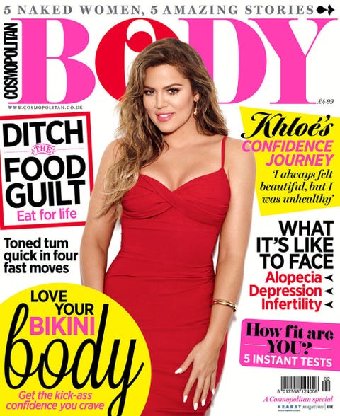 khloe kardashian talks plastic surgery health and body confidence
