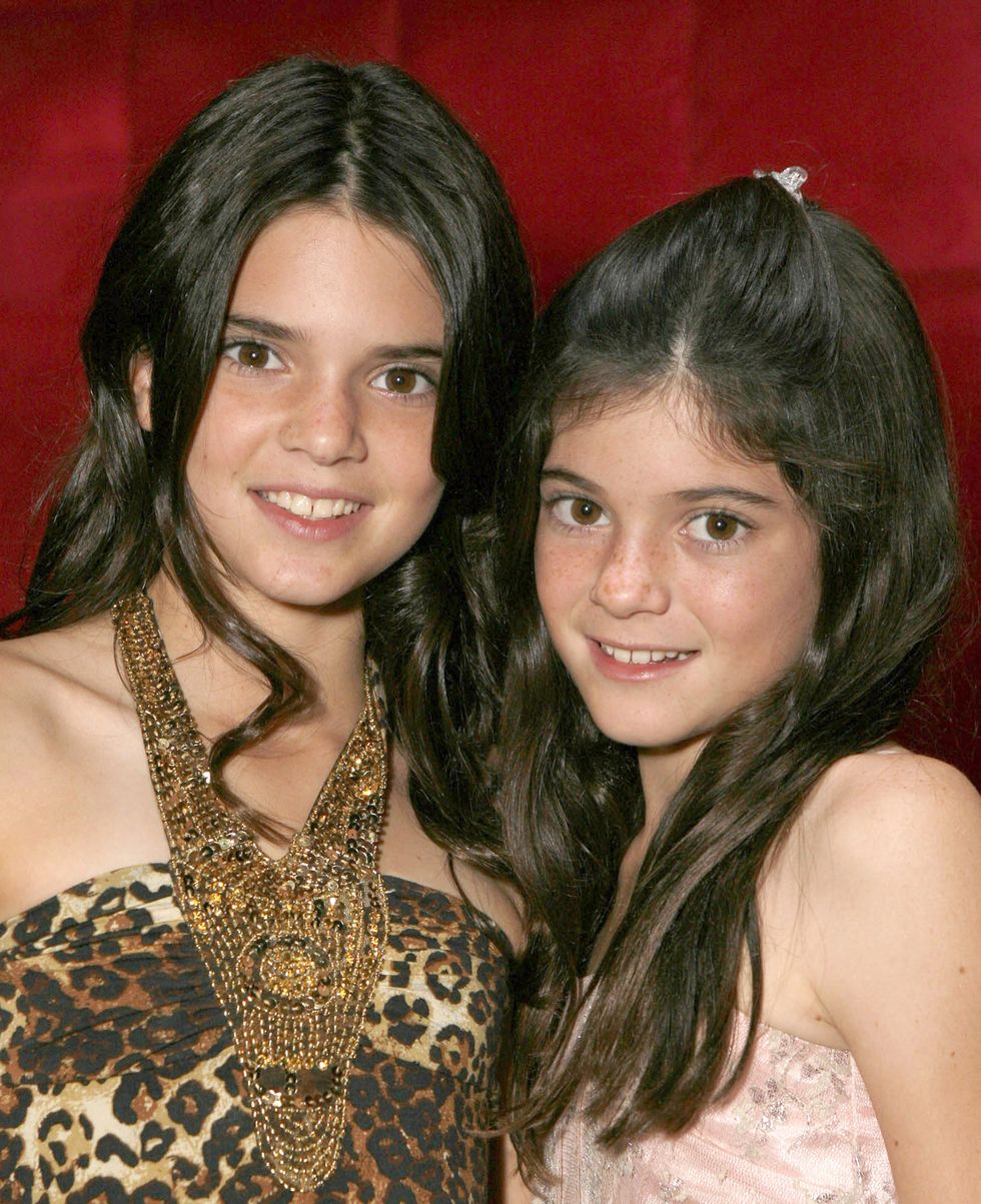Kendall and Kylie Jenner's natural freckles