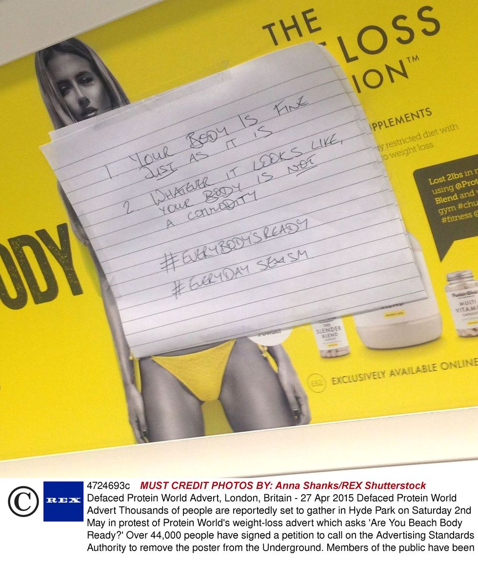 Protein World ads get updated by the public