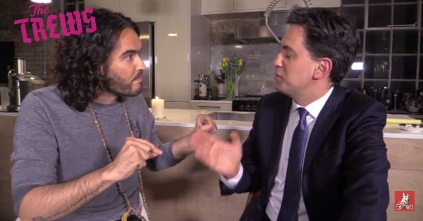 Russell Brand and Ed Miliband #Milibrand interview