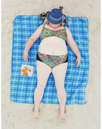 Comfort Zone by Tadao Cern proves all bodies are beach body ready
