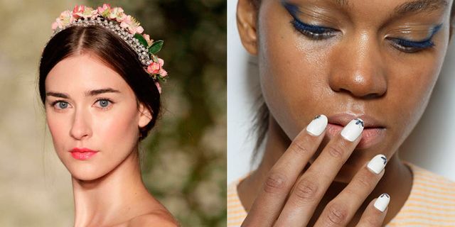 Floral beauty trends