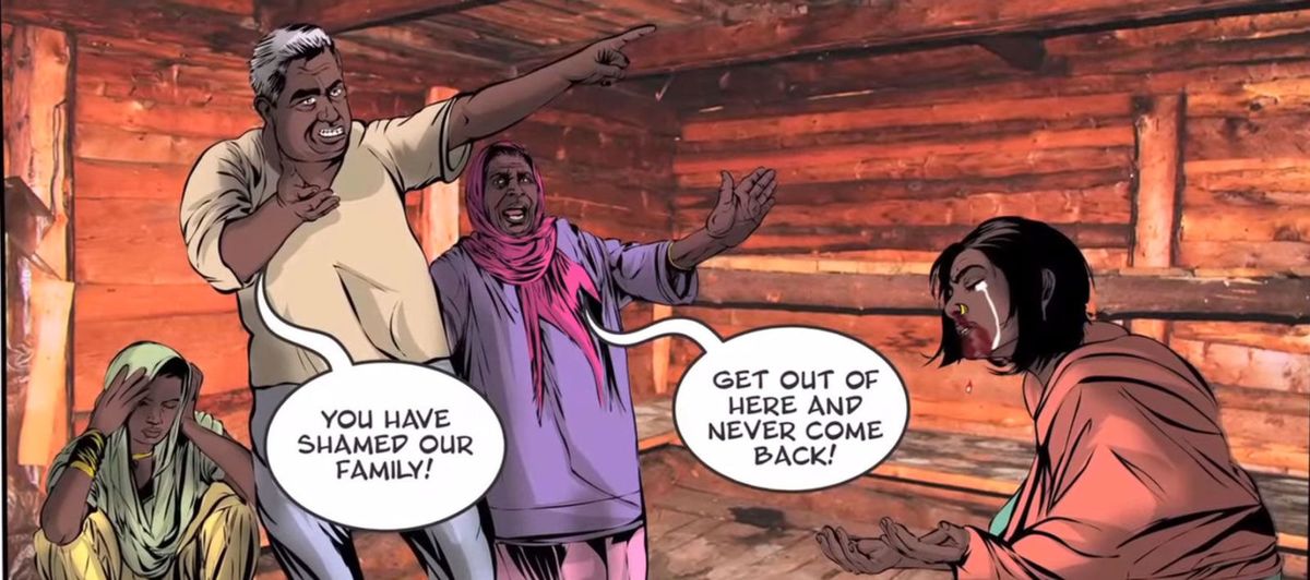 This comic book about a rape survivor is raising sexual violence awareness  in India
