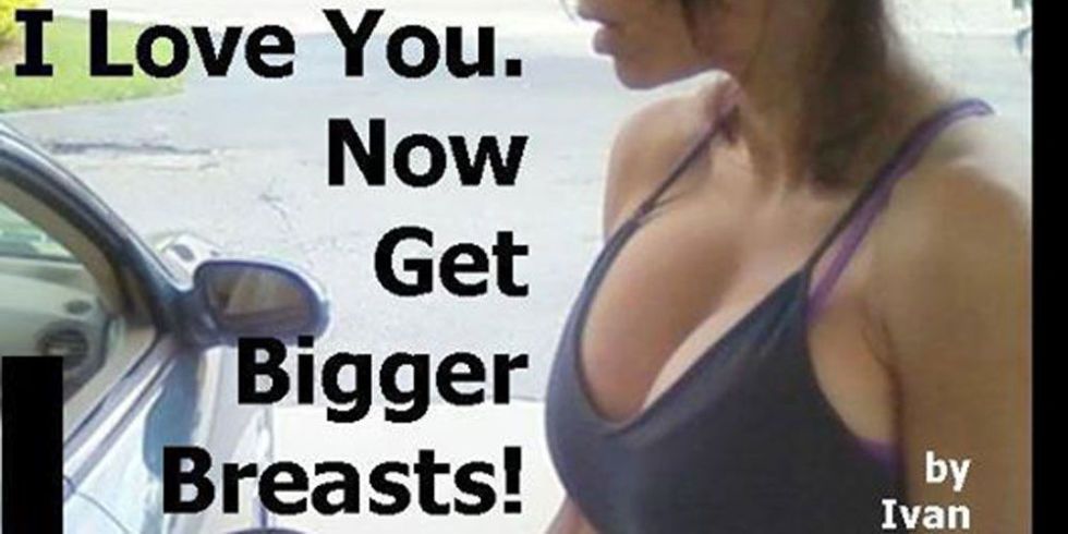 The Convince Her To Get Bigger Breasts Manual will make you despair