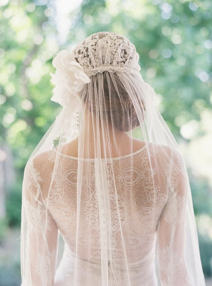 Juliet Cap wedding veil
