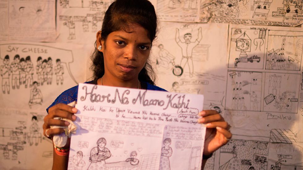 This comic book about a rape survivor is raising awareness in India