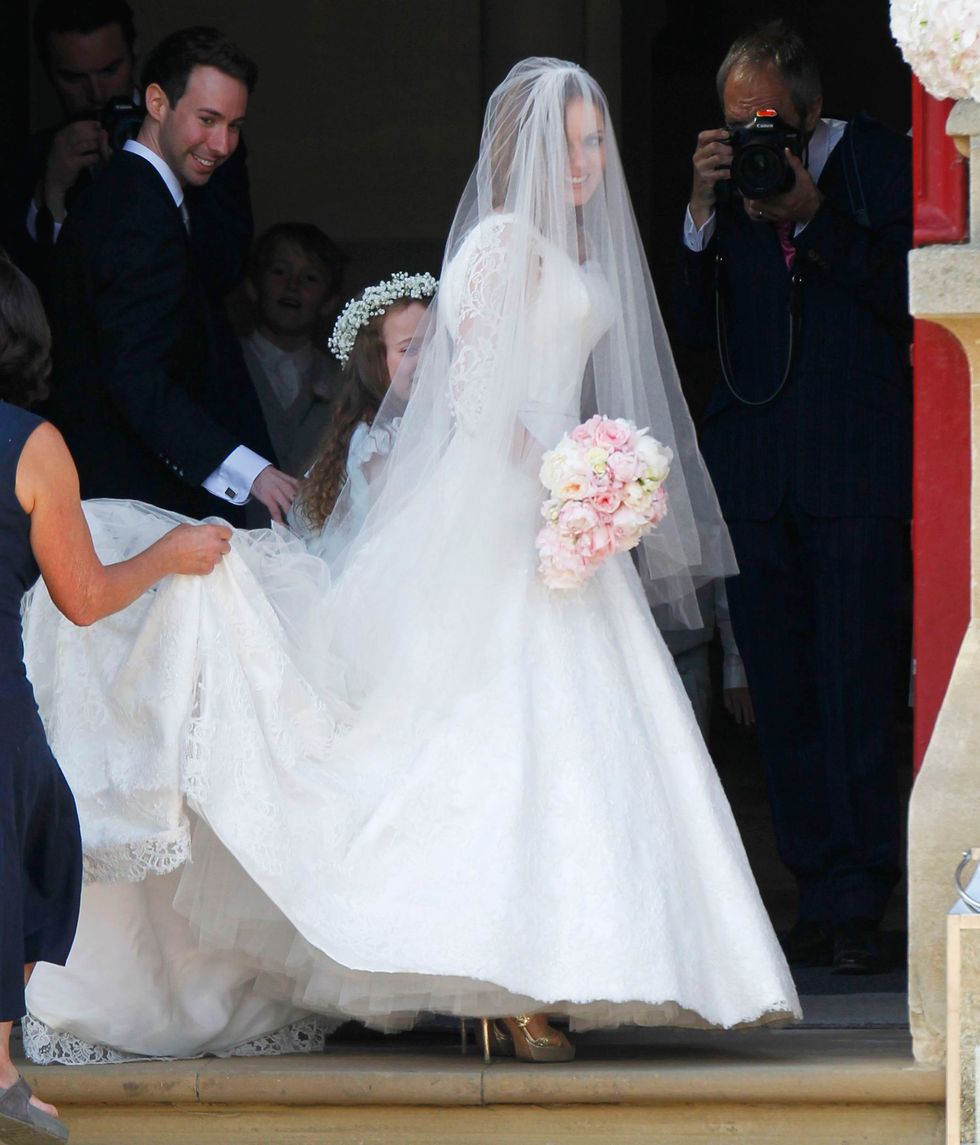 Geri Halliwell's wedding dress
