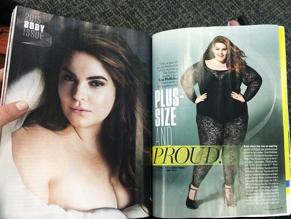 Tess Holliday for People magazine