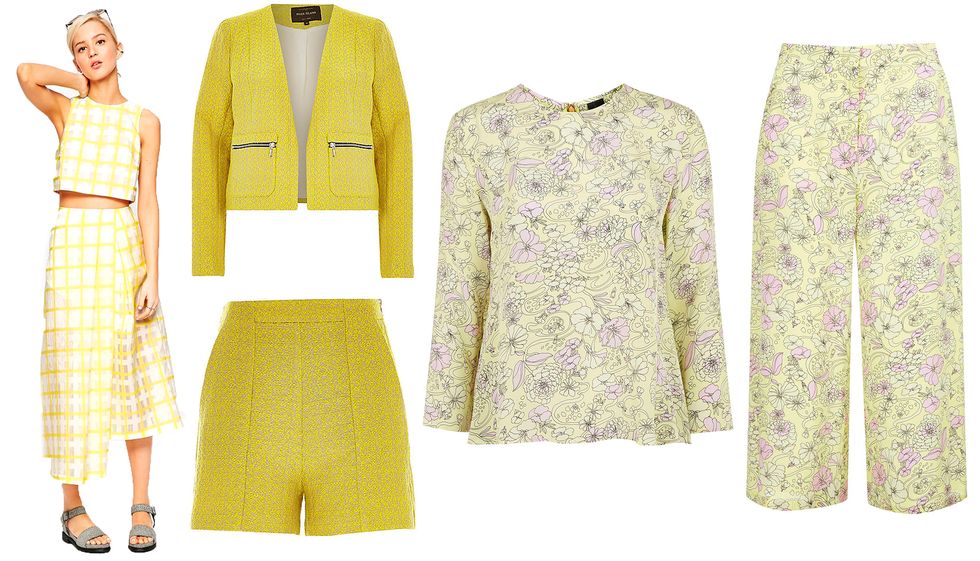 How to wear yellow: co ords