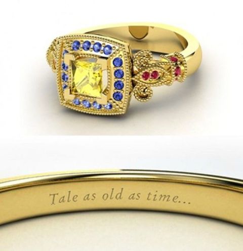 Disney Engagement Rings In Photos