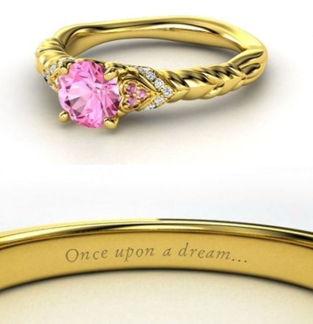 disney princess themed rings